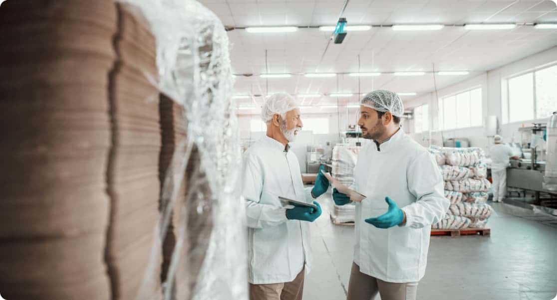 food safety professionals conducting a mock audit